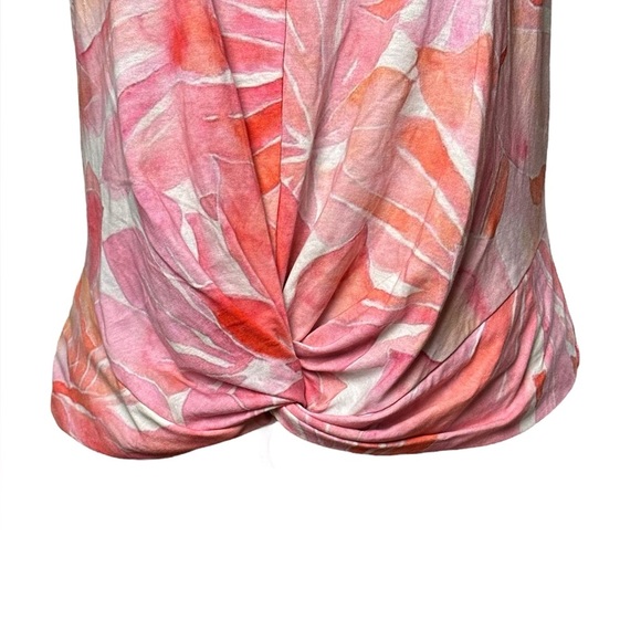 Charlie B water-colour floral print Sleeveless Women's Top - Picture 3 of 6